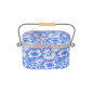 Kutija za šivaći pribor L oval Delft Blue