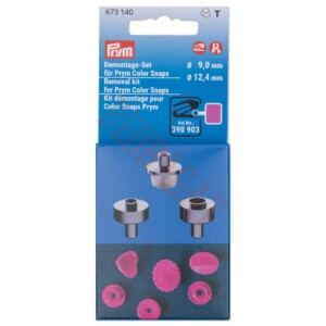 Set za skidanje Prym Color Snaps drikera | 9 i 12,4 mm