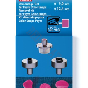 Set za skidanje Prym Color Snaps drikera | 9 i 12.4 mm